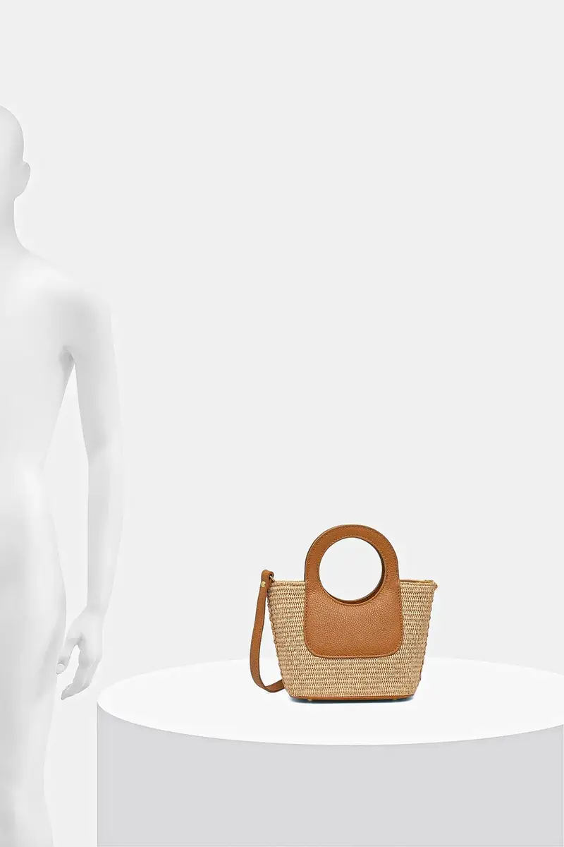 borsetta colore marrone miniatura 5