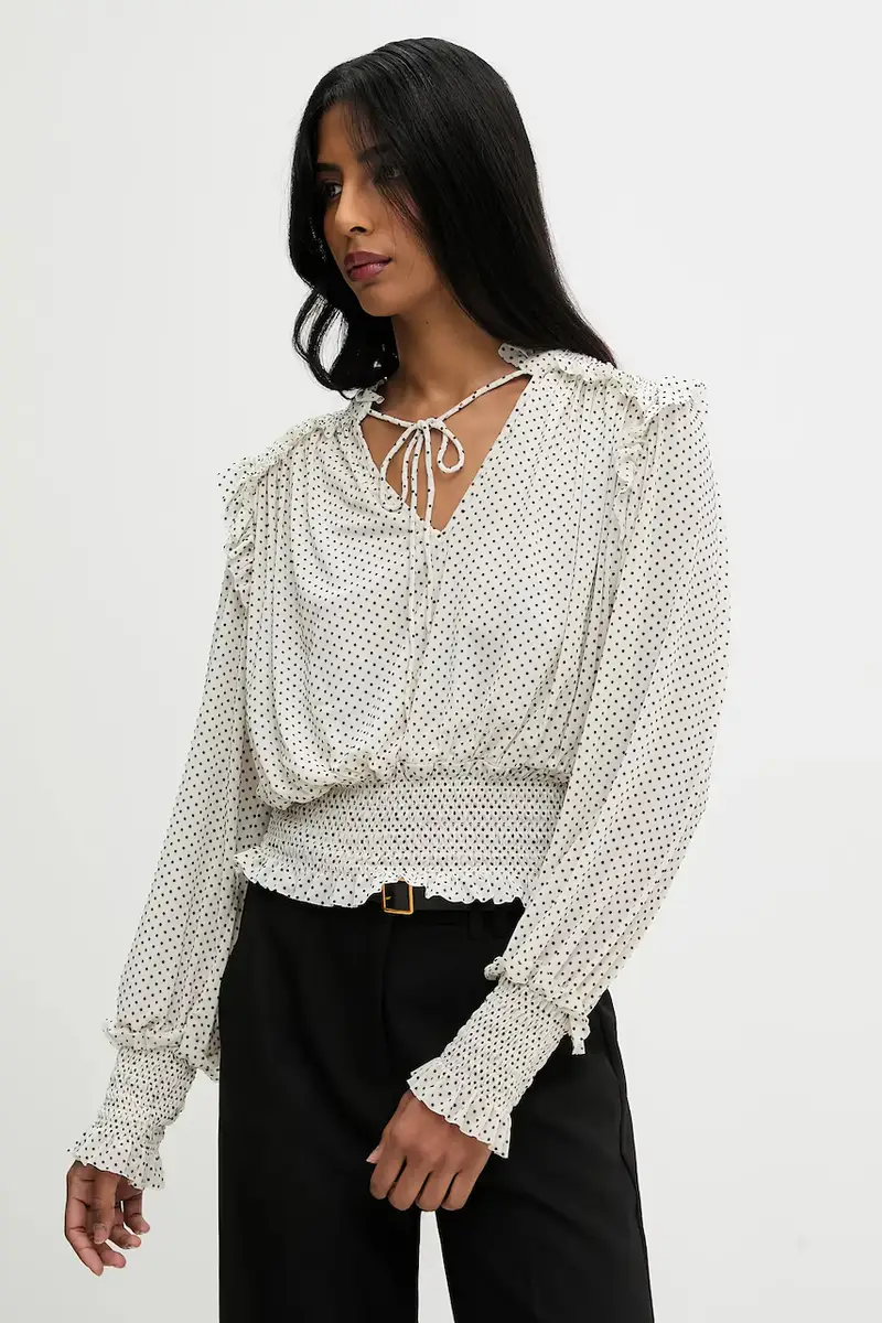 camicetta donna colore beige