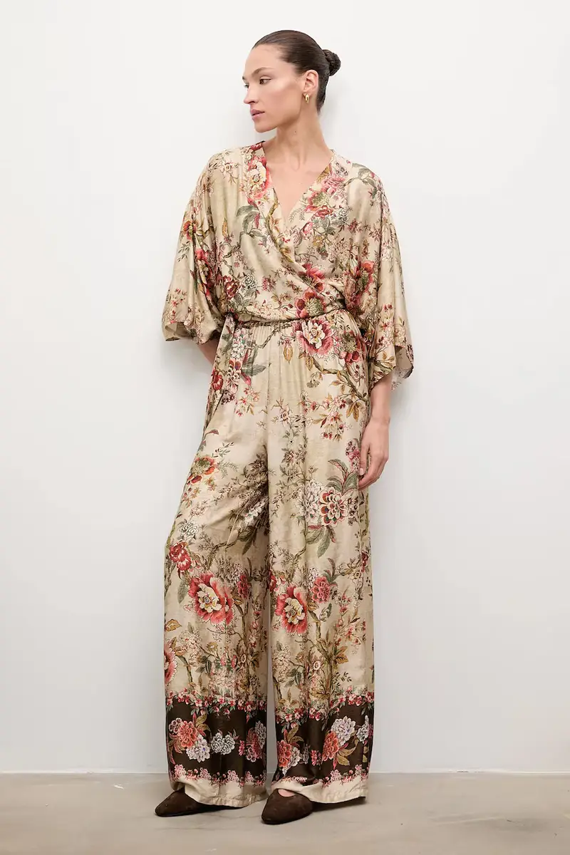 camicetta donna colore beige miniatura 2