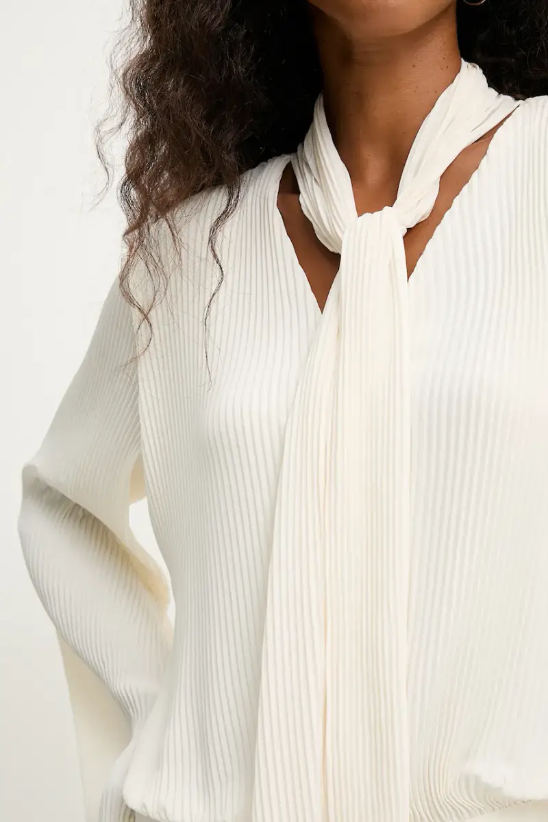 camicetta donna colore beige miniatura 5