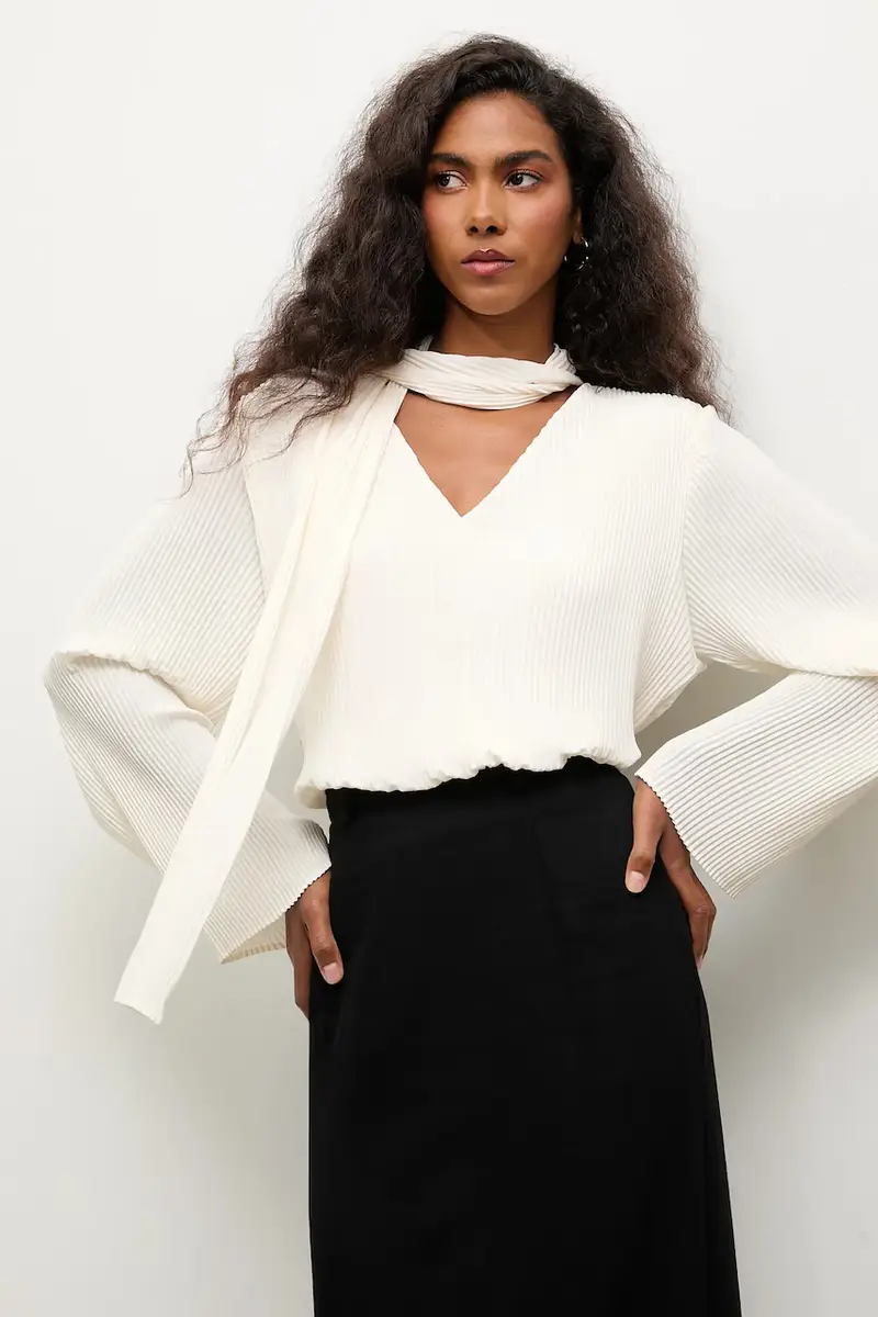 camicetta donna colore beige