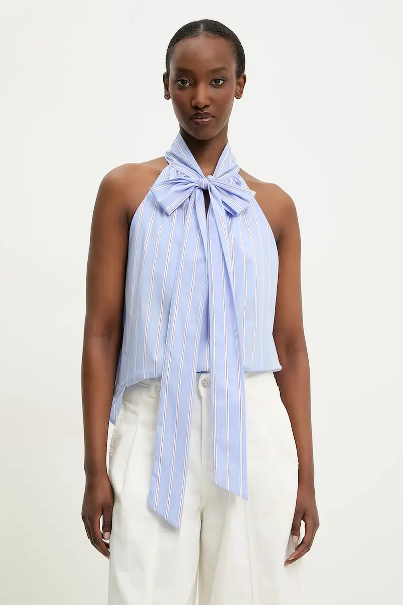 camicetta donna colore blu