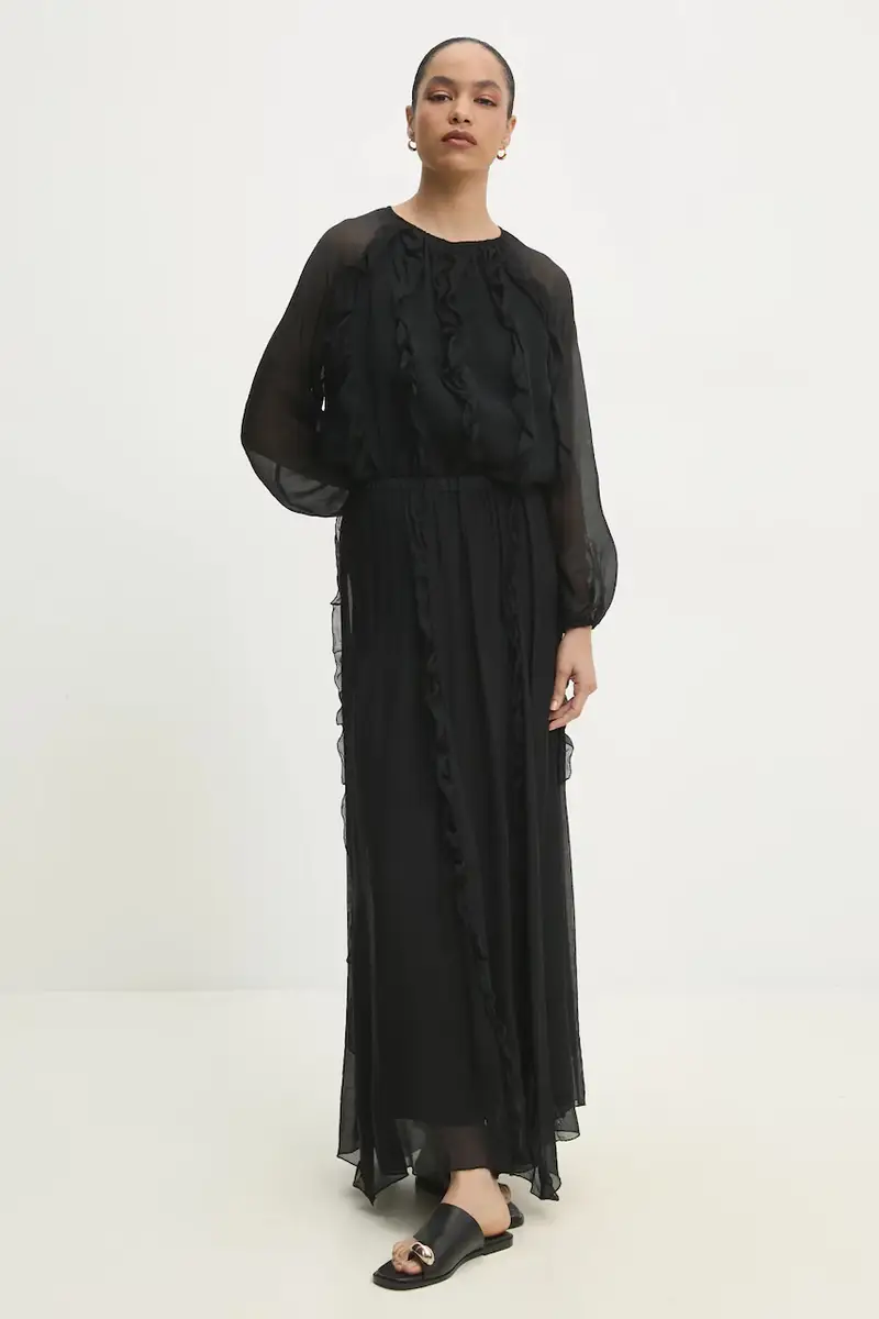 Answear Lab camicetta donna colore nero miniatura 2