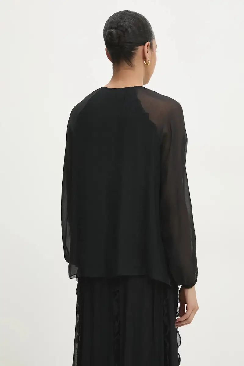 Answear Lab camicetta donna colore nero miniatura 3