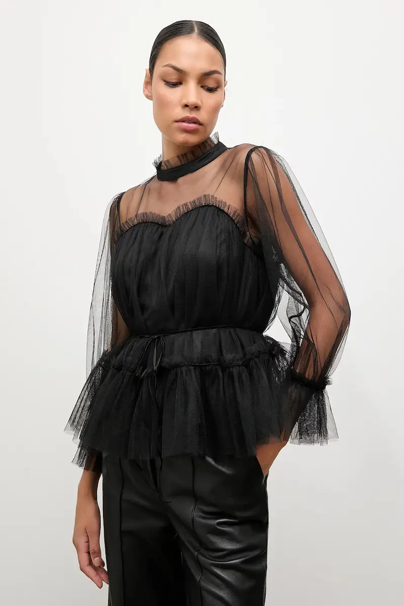 camicetta donna colore nero