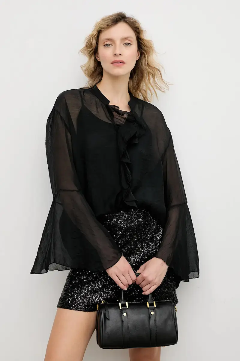 camicetta donna colore nero