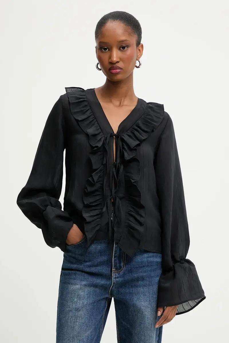 camicetta Nero miniatura 4