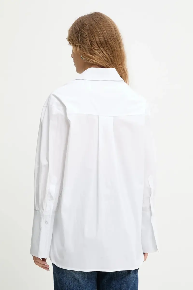 camicia donna colore bianco miniatura 3