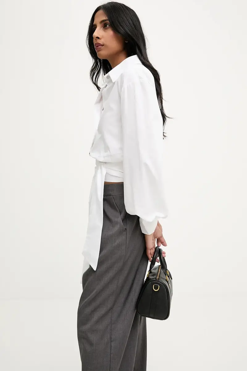 camicia donna colore bianco miniatura 5