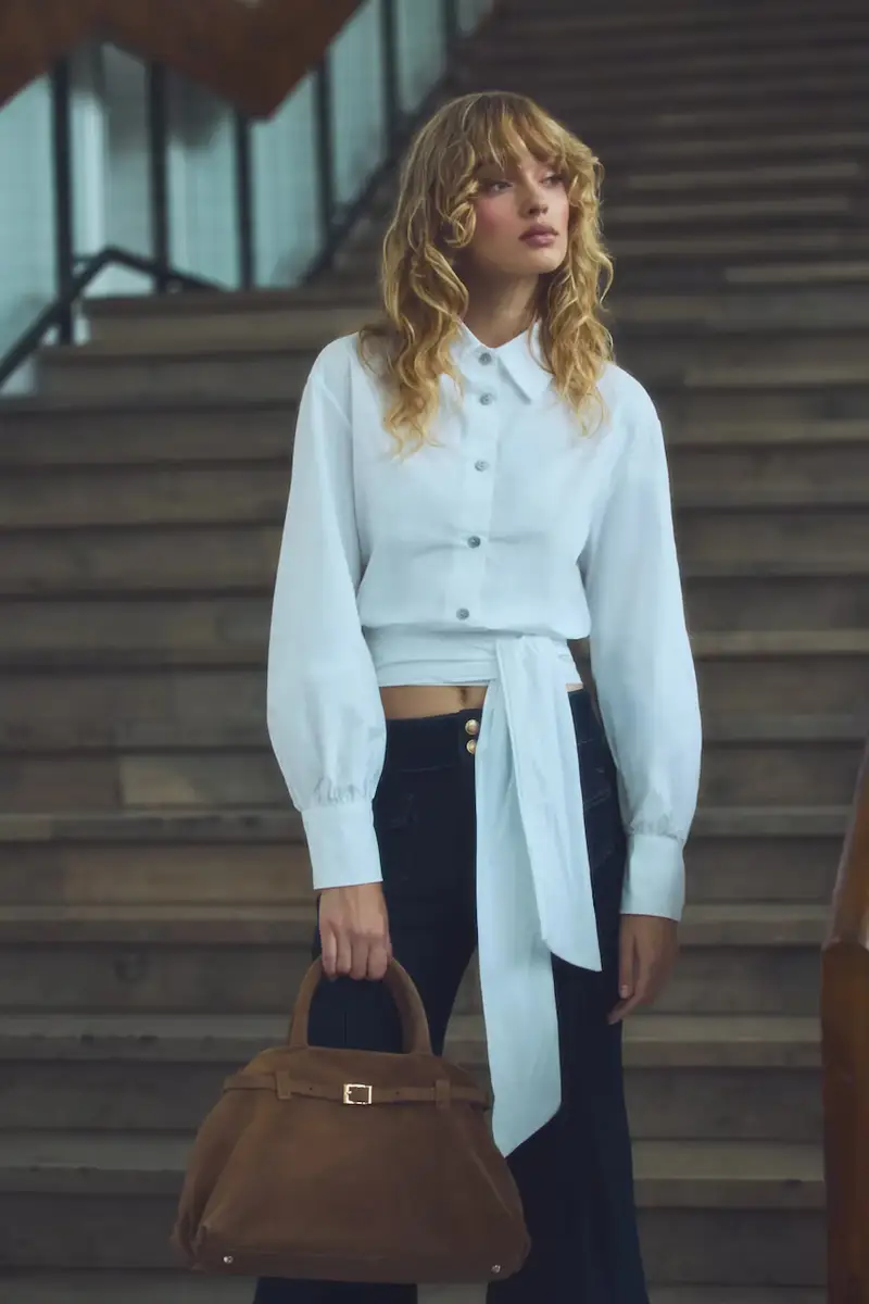 camicia donna colore bianco