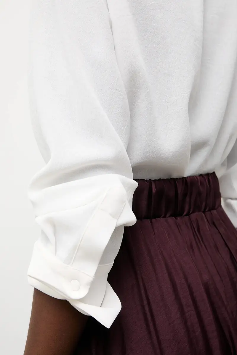 camicia donna colore bianco miniatura 5