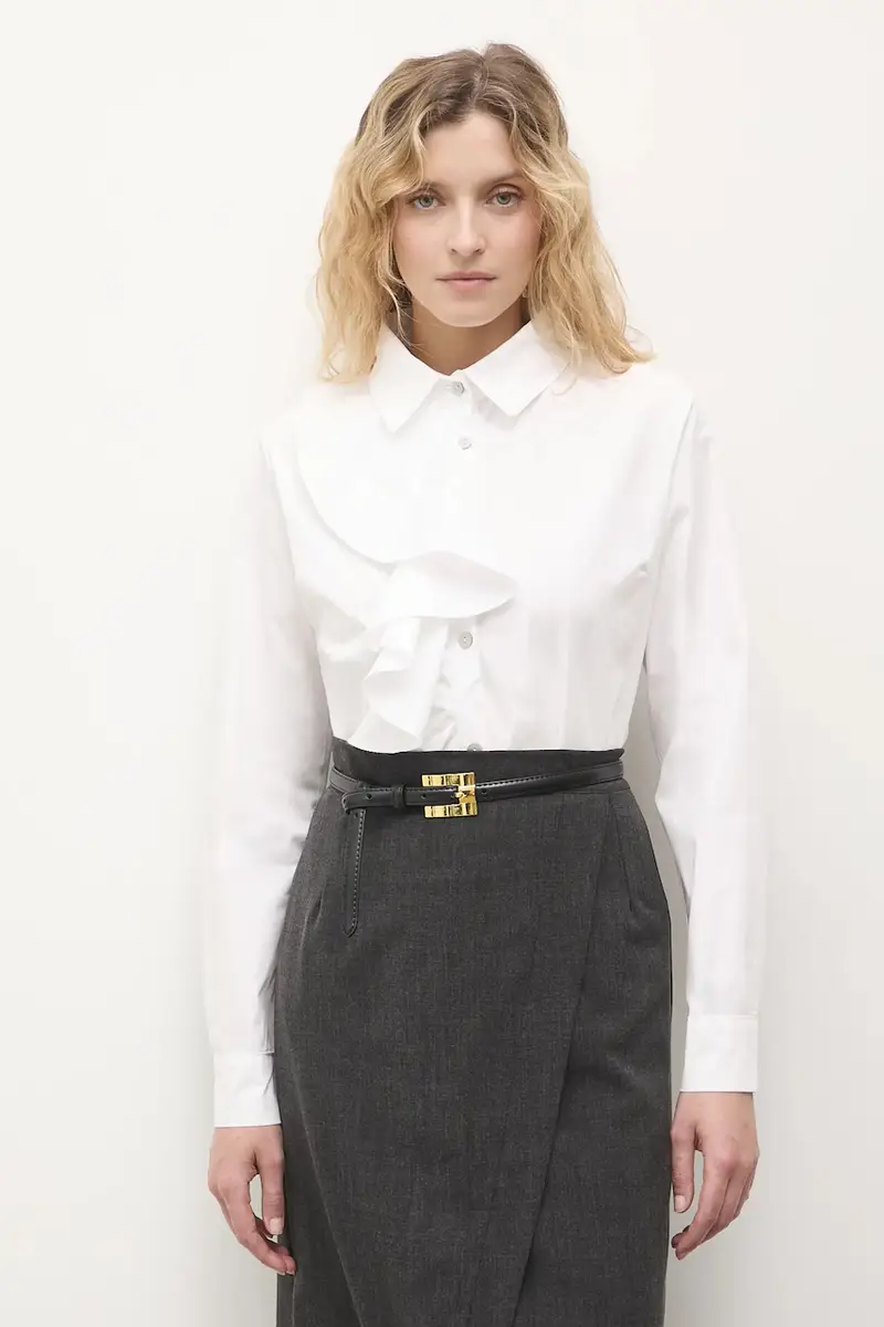 camicia donna colore bianco