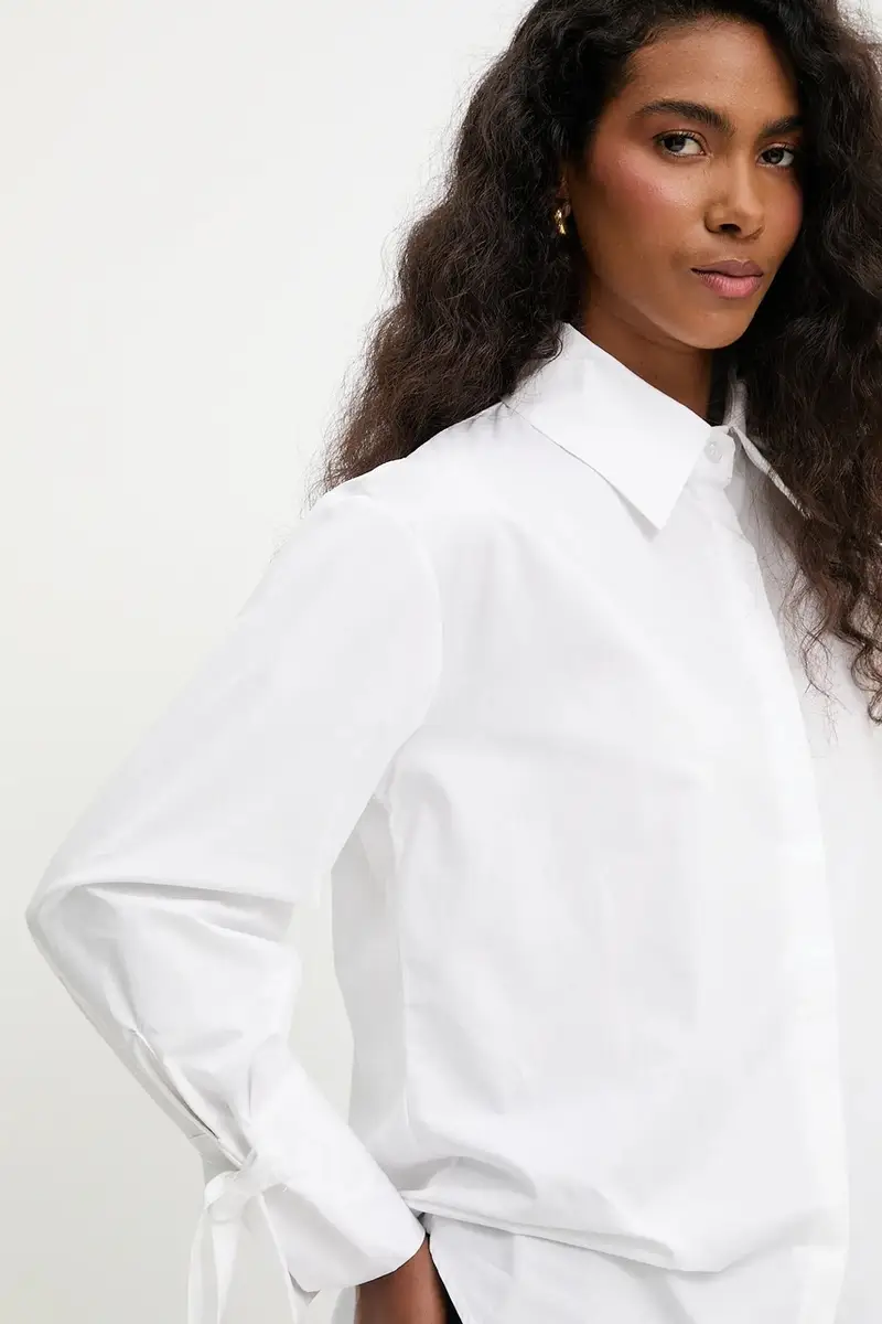 camicia donna colore bianco miniatura 4