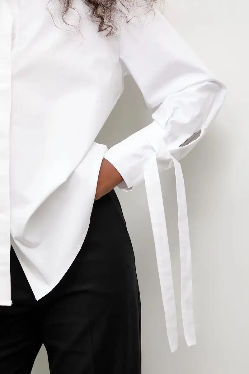 camicia donna colore bianco miniatura 5