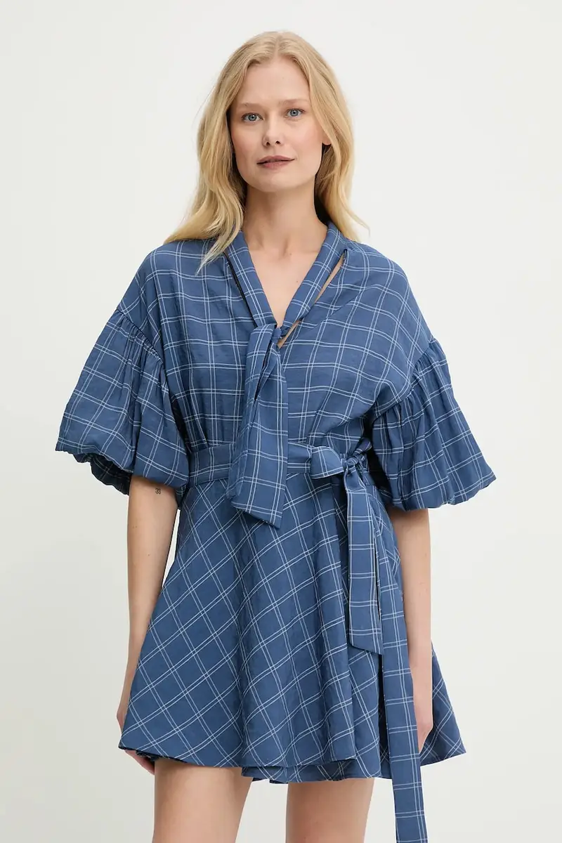 camicia donna colore blu