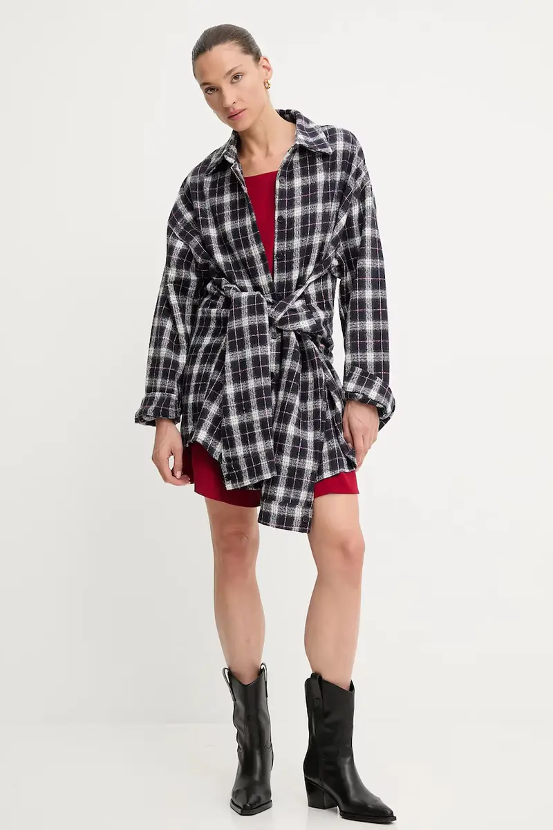 camicia donna colore blu navy