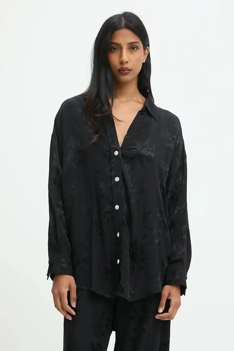 camicia donna colore nero