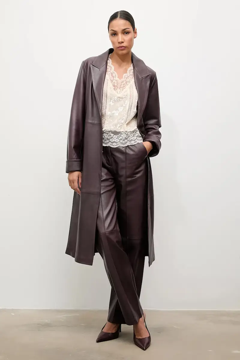 camicia in velluto donna colore beige miniatura 2