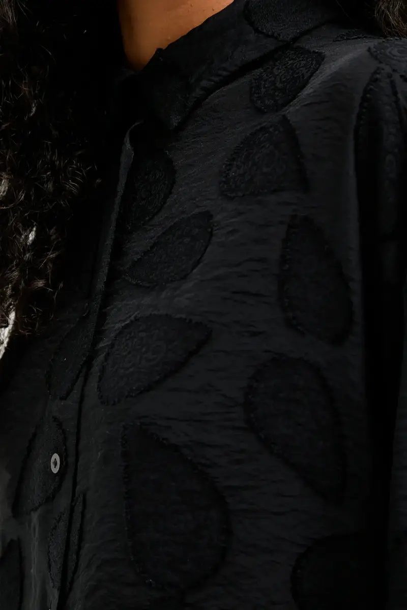 camicia Nero miniatura 5