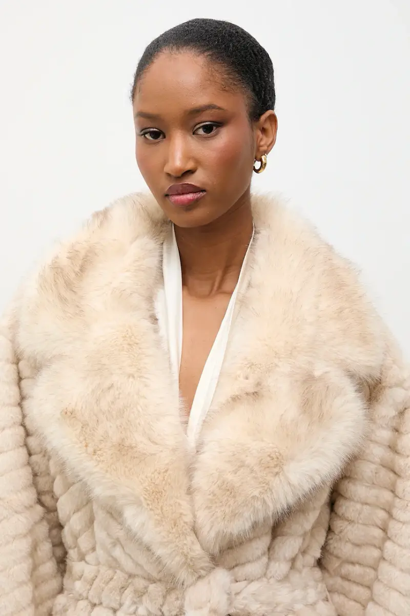 cappotto Beige miniatura 5