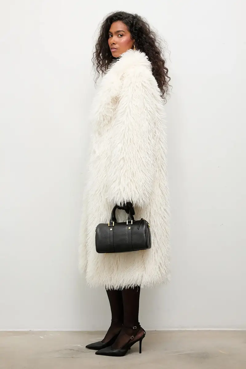 cappotto colore beige miniatura 5