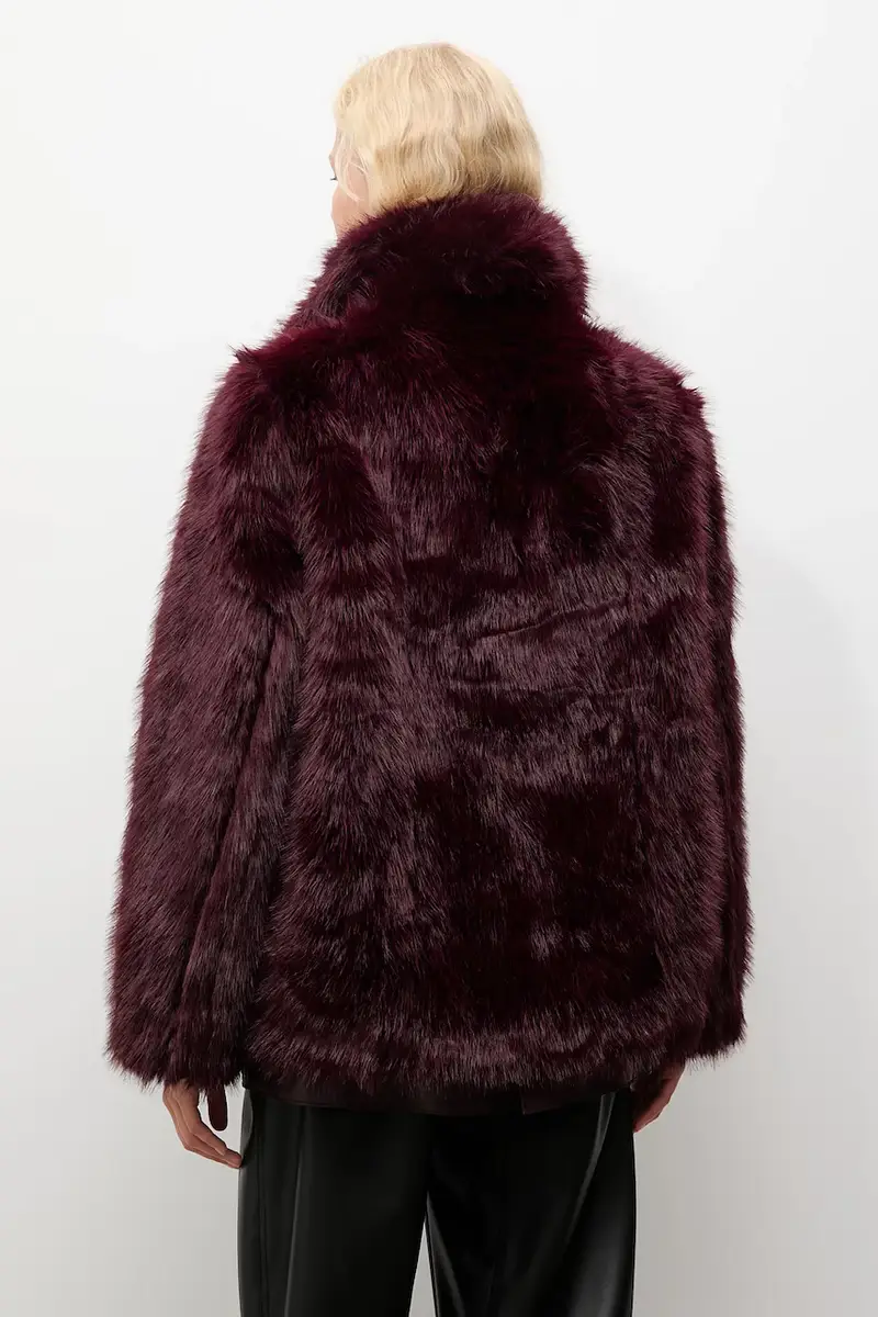 cappotto colore granata miniatura 5