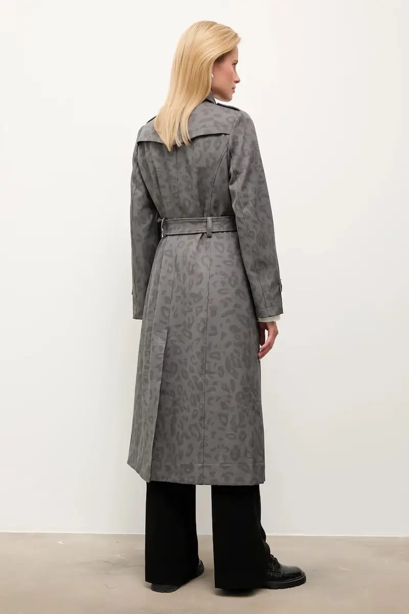 cappotto colore grigio miniatura 3