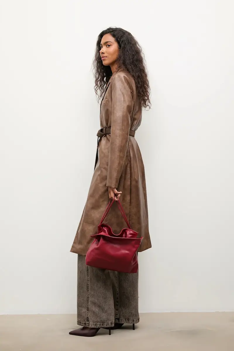 cappotto colore marrone miniatura 4