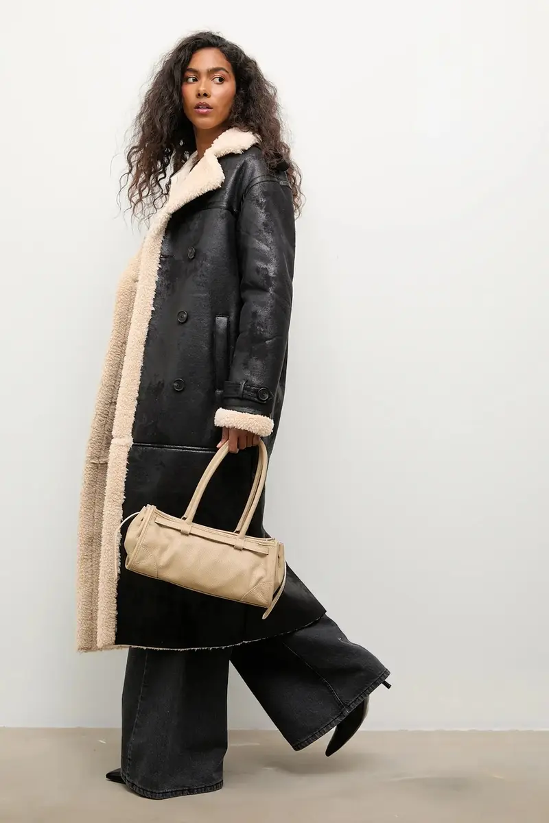 cappotto colore nero miniatura 5