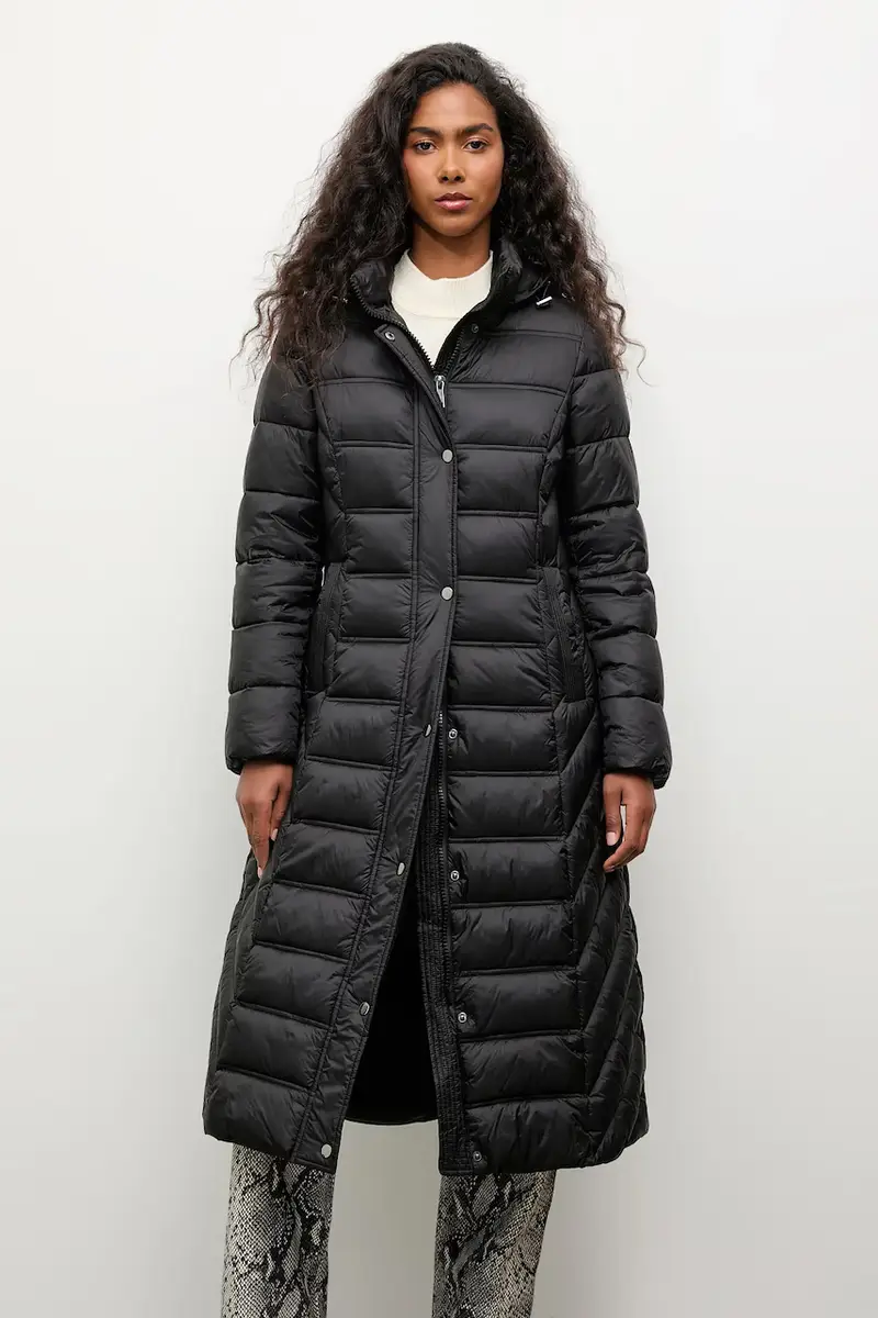 cappotto colore nero miniatura 2