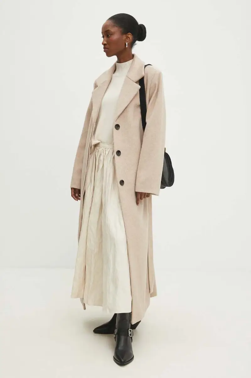 cappotto donna colore beige