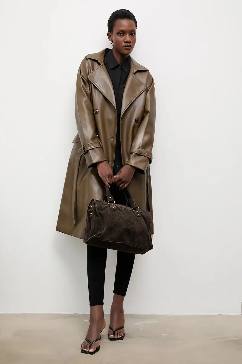 cappotto donna colore marrone