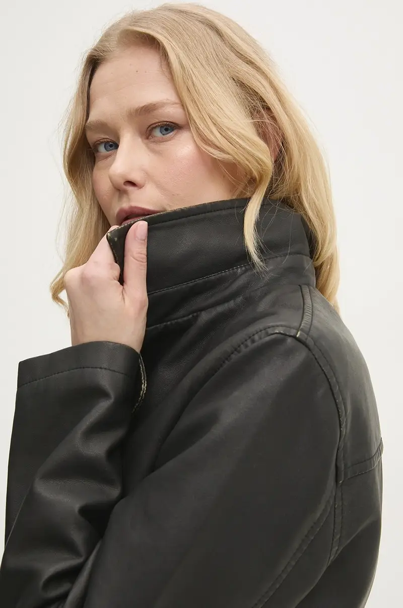 cappotto donna colore marrone miniatura 5