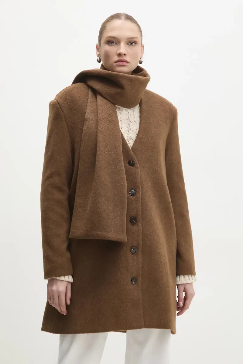 cappotto donna colore marrone