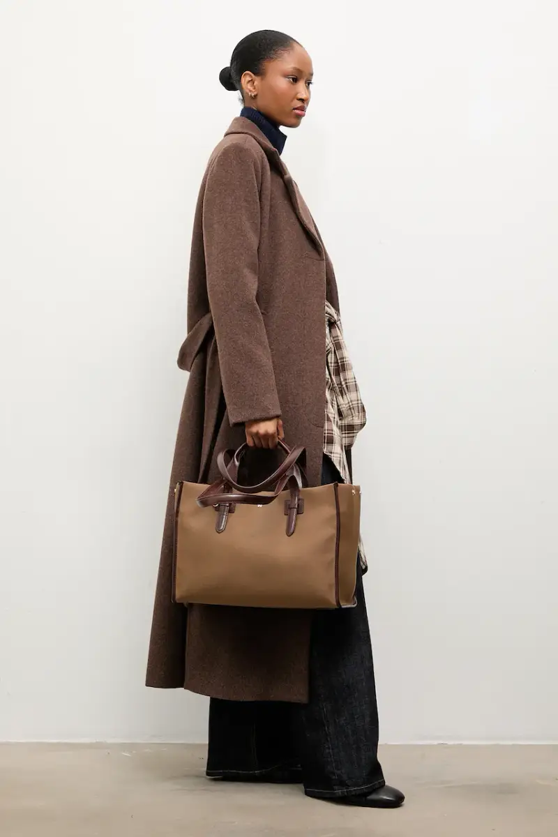 cappotto donna colore marrone