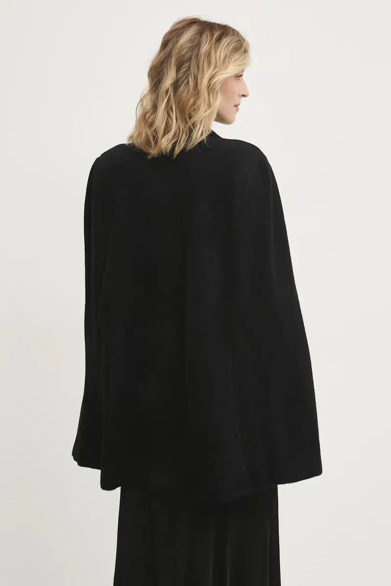 Answear Lab cappotto donna colore nero miniatura 3