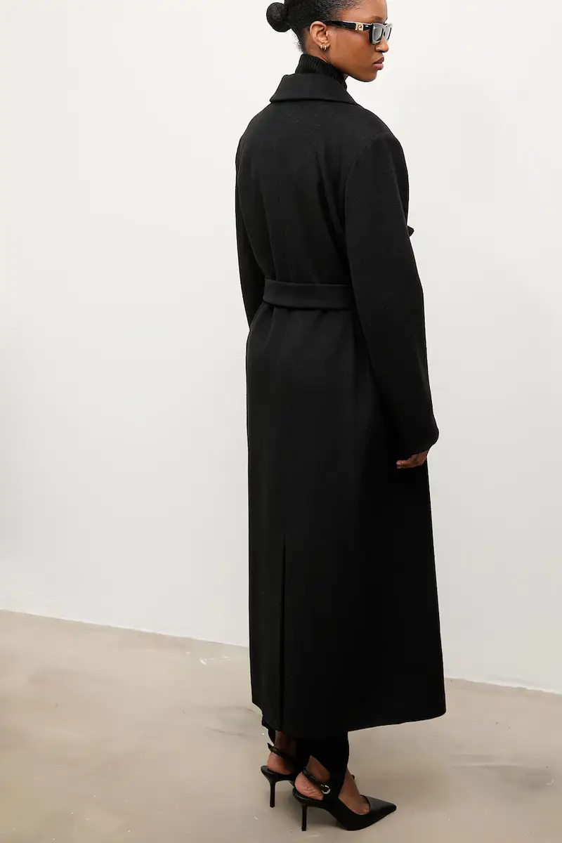 cappotto donna colore nero miniatura 3