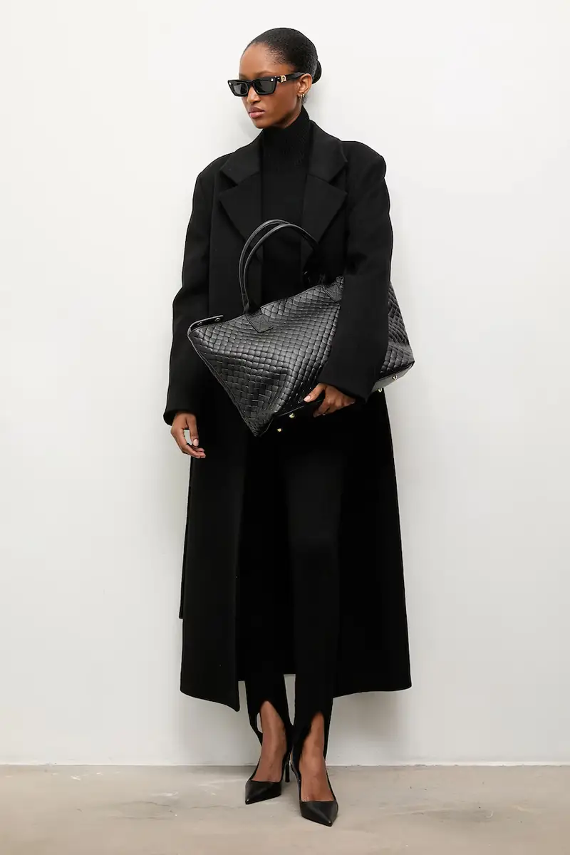 cappotto donna colore nero miniatura 5