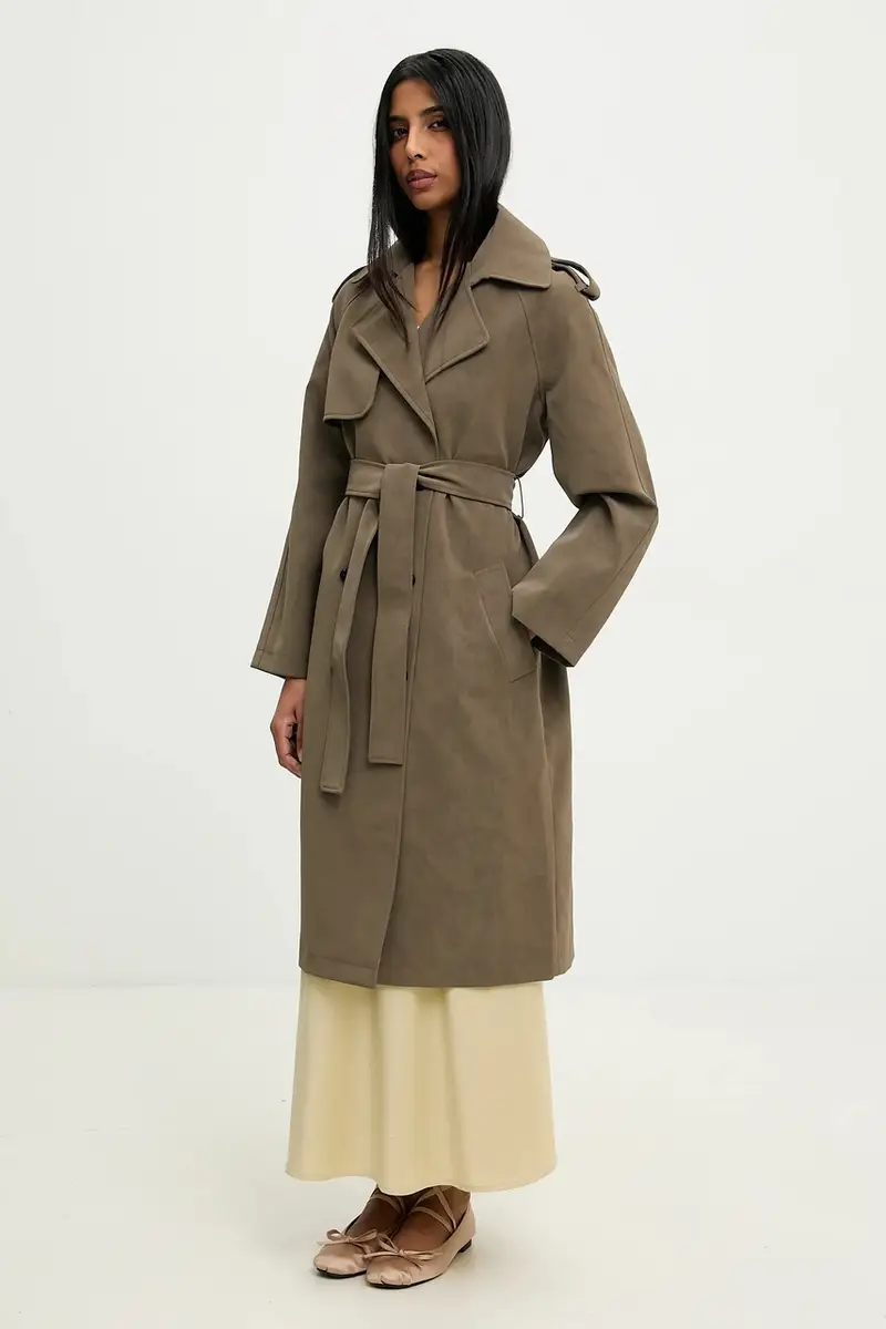 cappotto donna colore verde miniatura 4