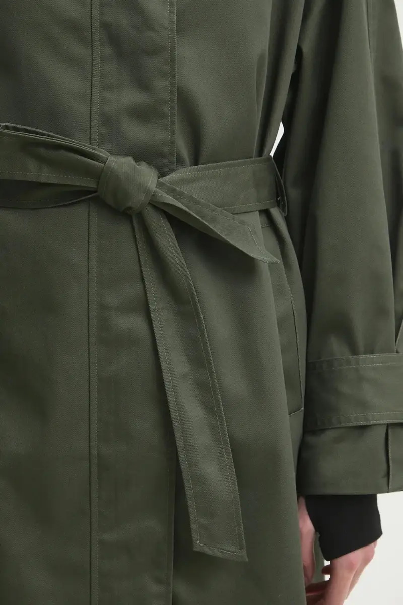 cappotto donna colore verde miniatura 5