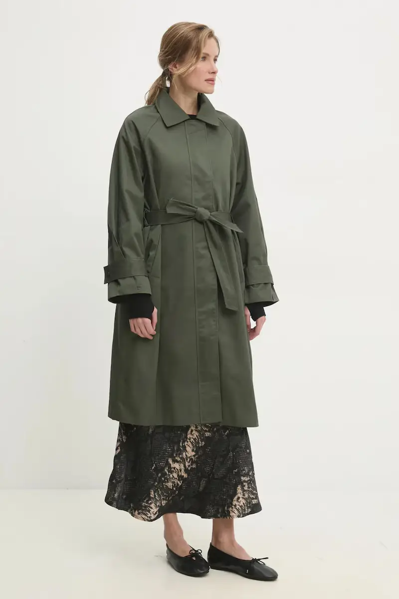 cappotto donna colore verde