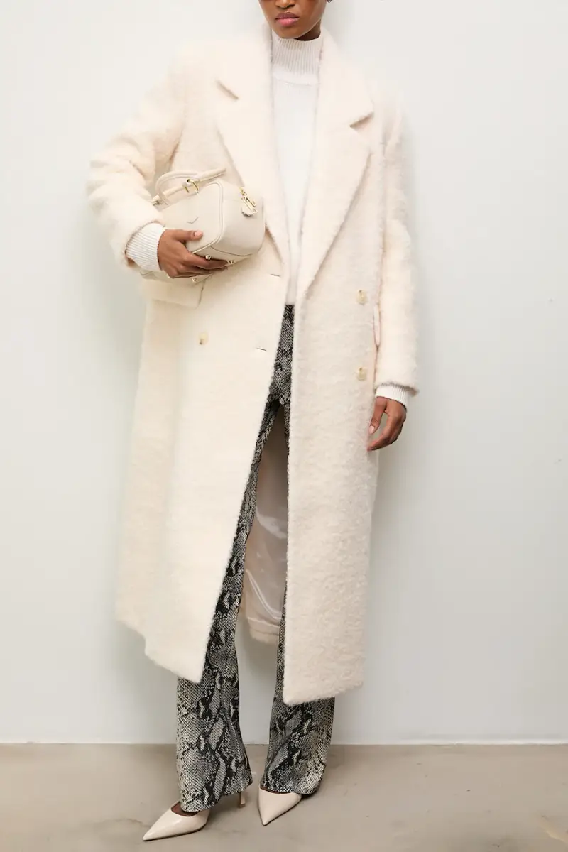 cappotto in lana Beige