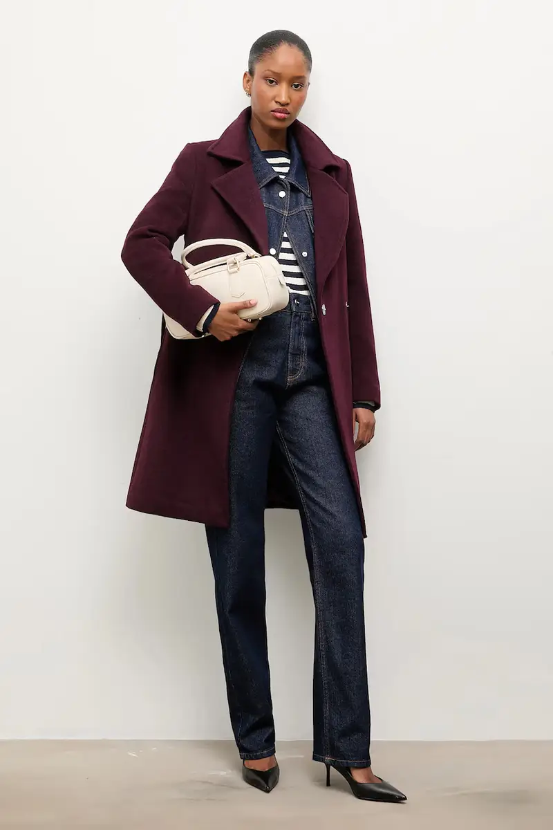 cappotto in lana Granata miniatura 2