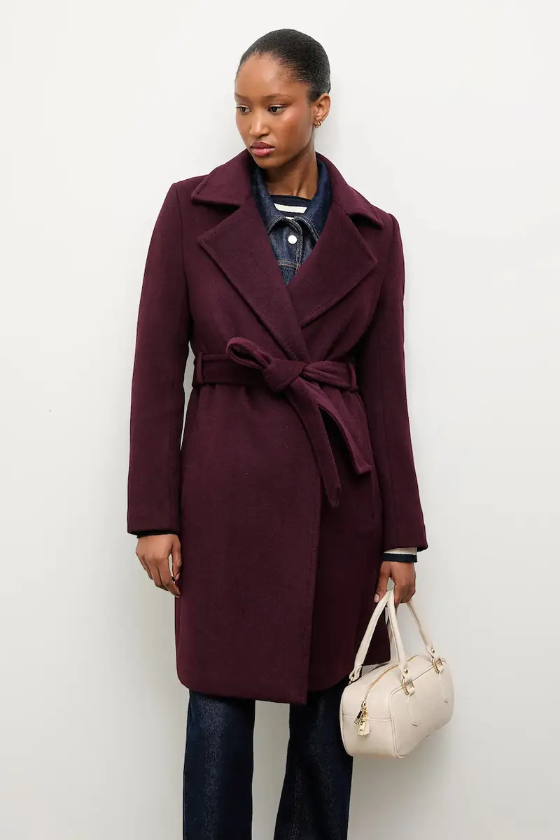 cappotto in lana Granata miniatura 4