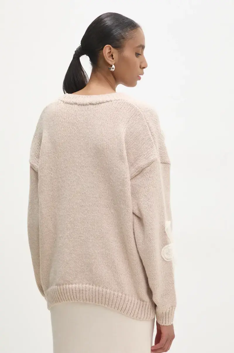 Answear.LAB Cardigan Beige 4147939 miniatura 3