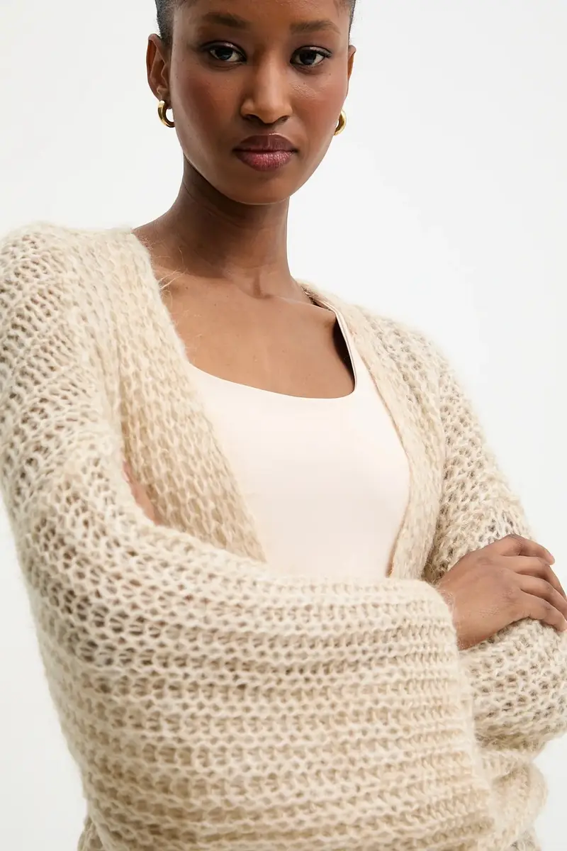 Answear.LAB Cardigan Beige 4147975 miniatura 5