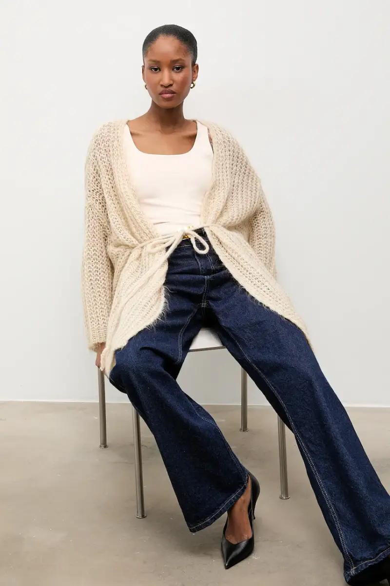 Answear.LAB Cardigan Beige 4147975