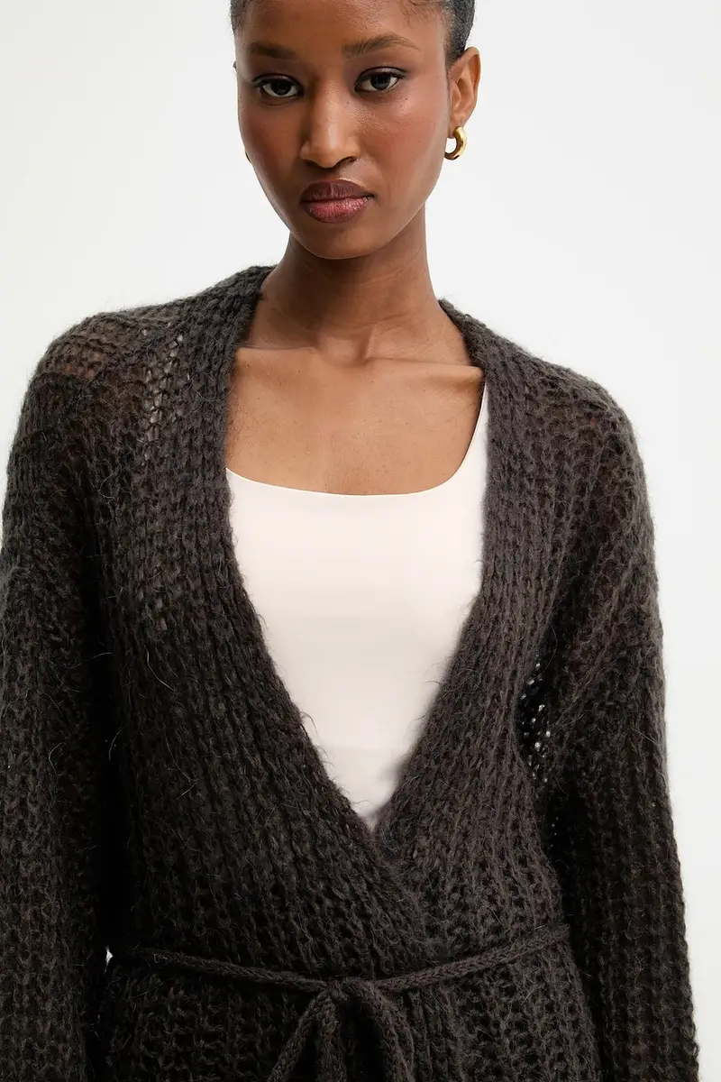 Answear.LAB Cardigan Marrone 4149173 miniatura 4