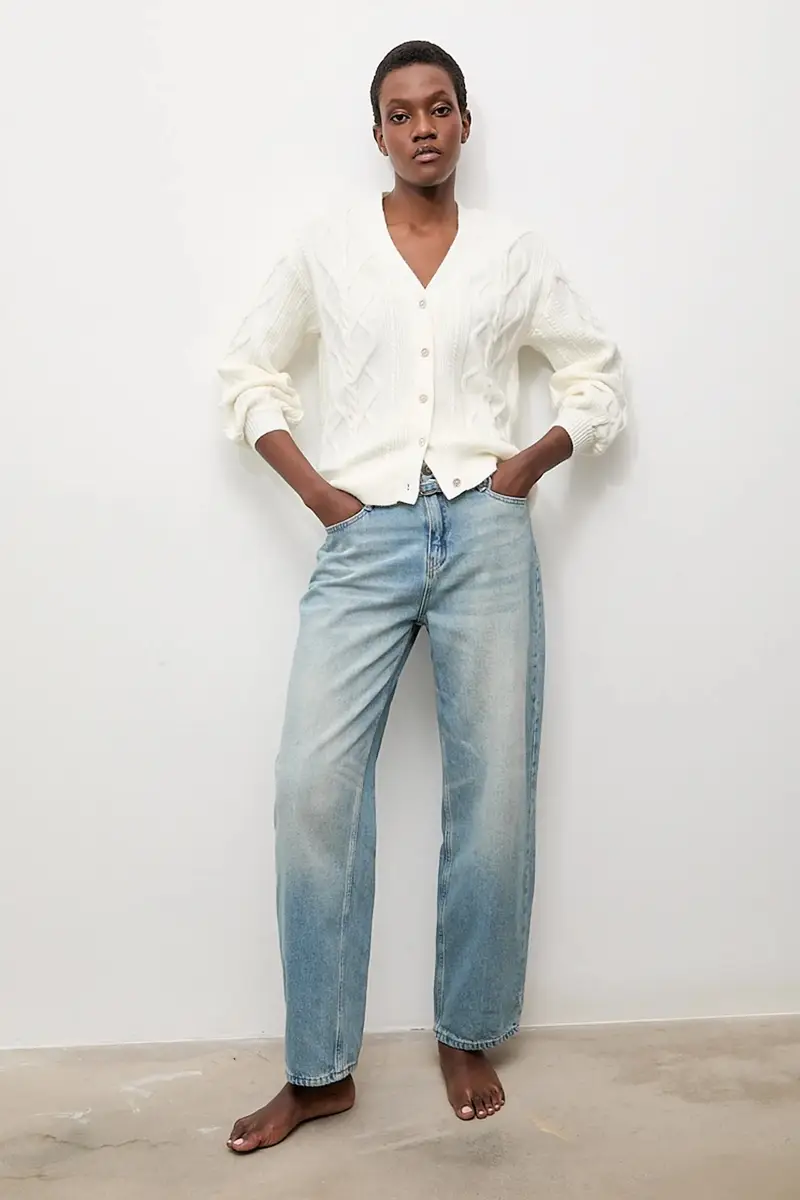 Answear.LAB Cardigan Donna Beige 3764940 miniatura 2