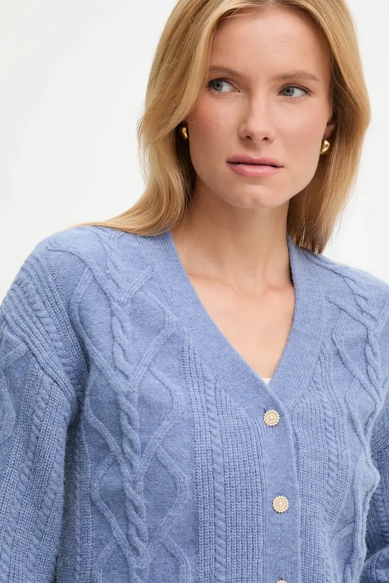 Answear.LAB Cardigan Donna Blu 3581191 miniatura 4
